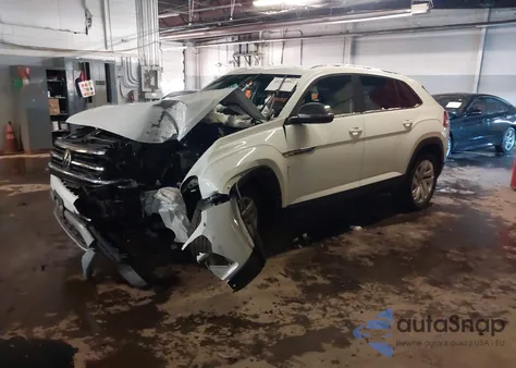 2022 Volkswagen Atlas Cross Sport 3.6L V6 Se W/Technology z USA, uszkodzony, nr VIN 1V2KE2CA1NC205809